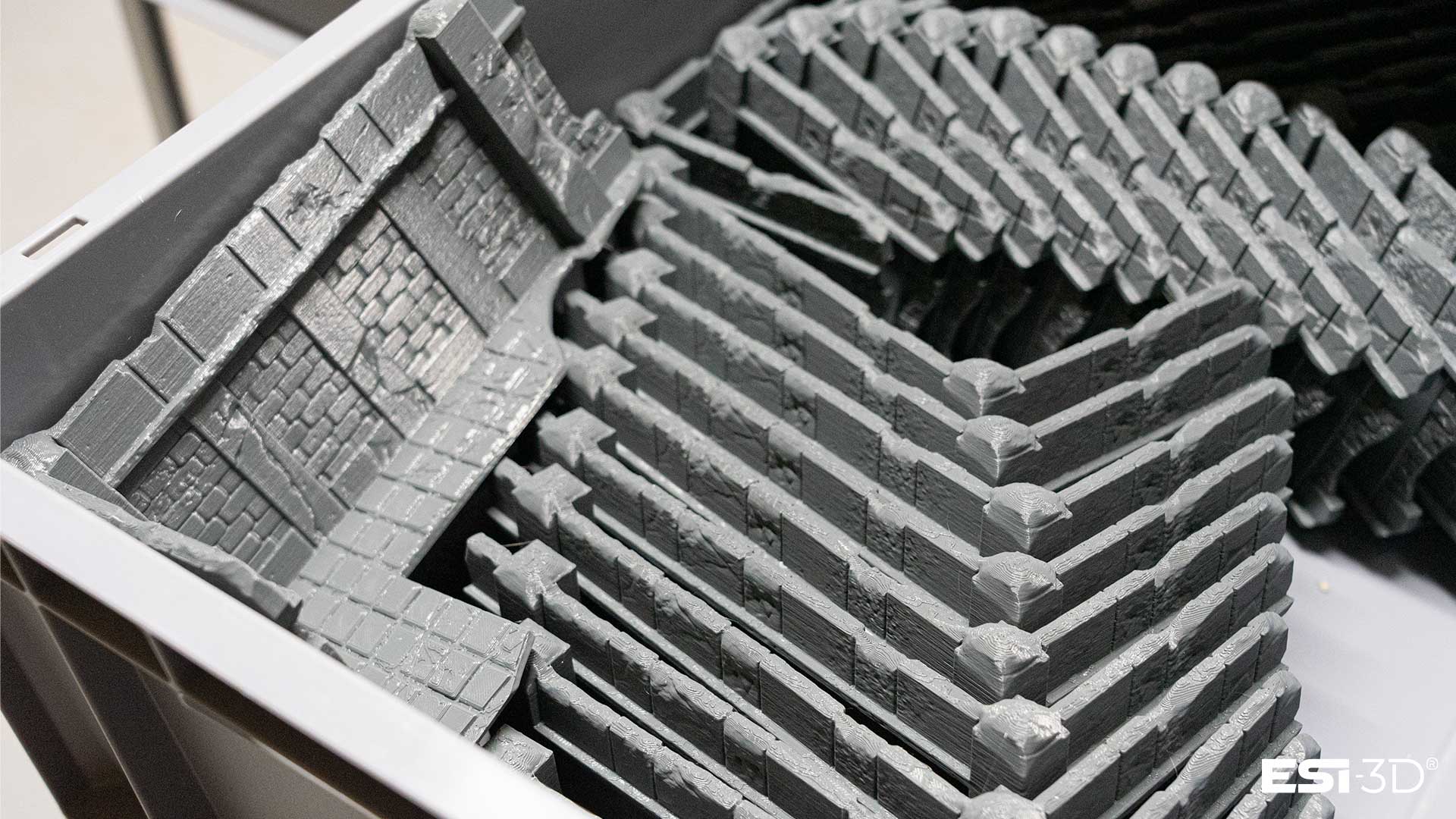 Décors Warhammer pour plateau de jeu de société réalisés en impression 3D