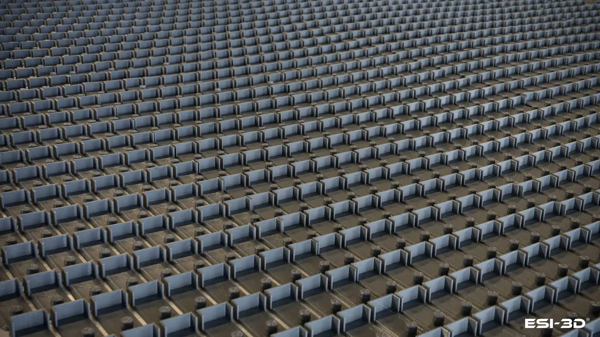 Production en grande série de pièces techniques industrielles en impression 3D FDM, alternative au moulage par injection plastique