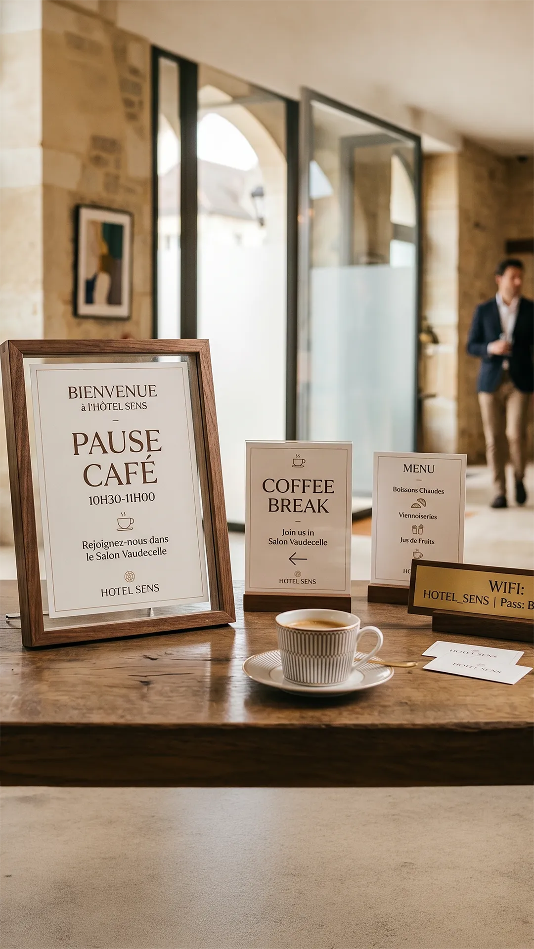 signaletique hotel CHR