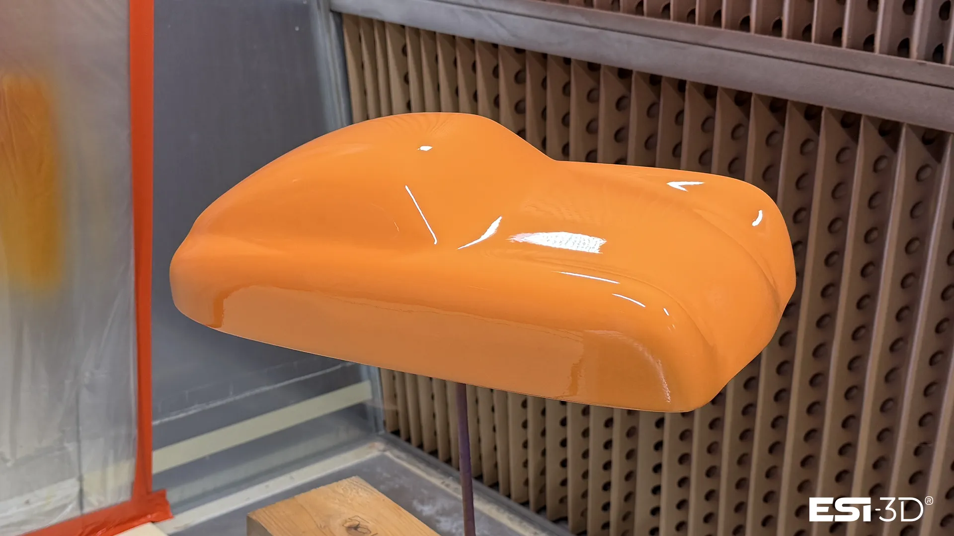 MAquette porsche realisée en impression 3D XXL