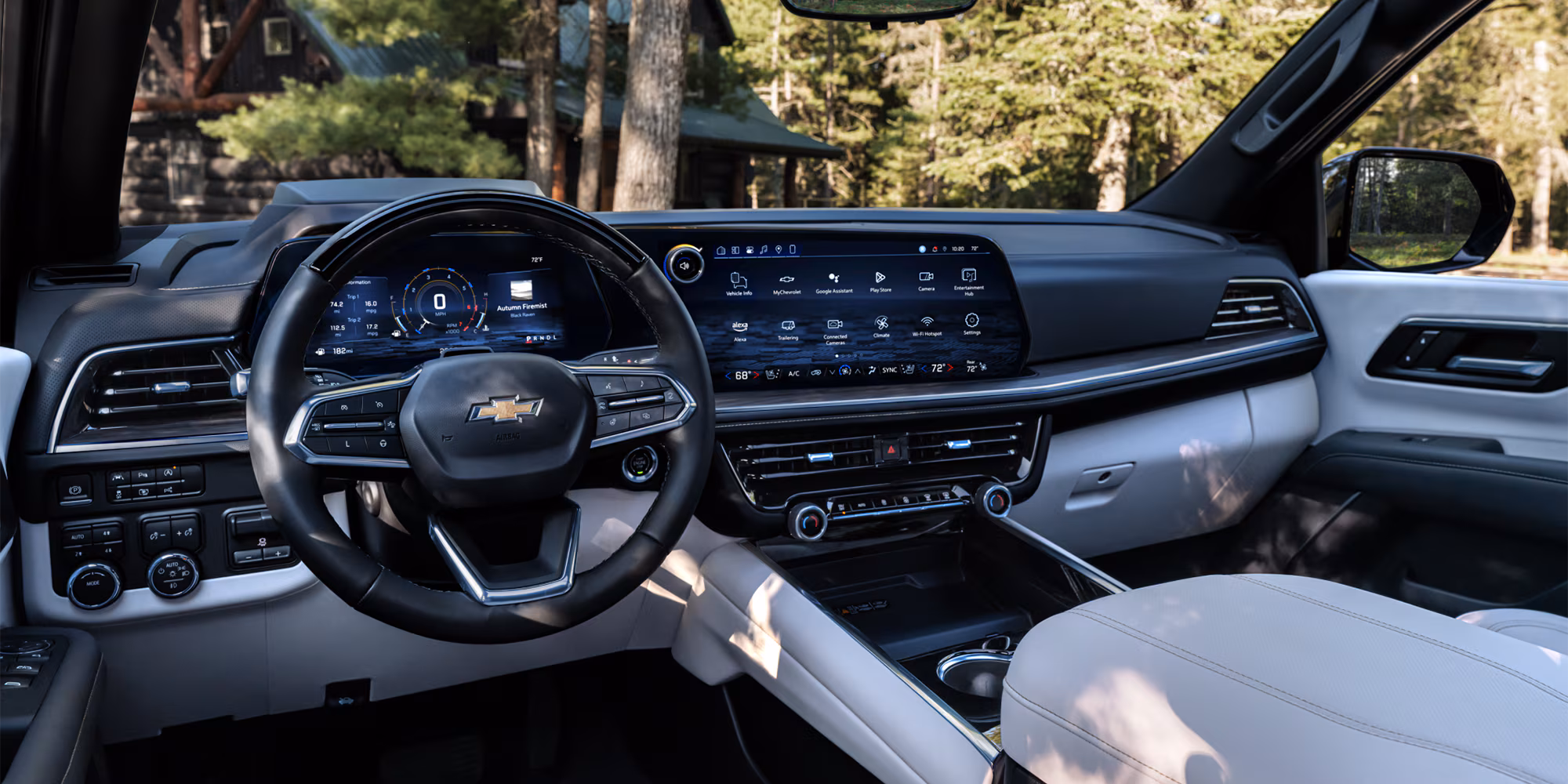 2025 Chevy Suburban interior dash