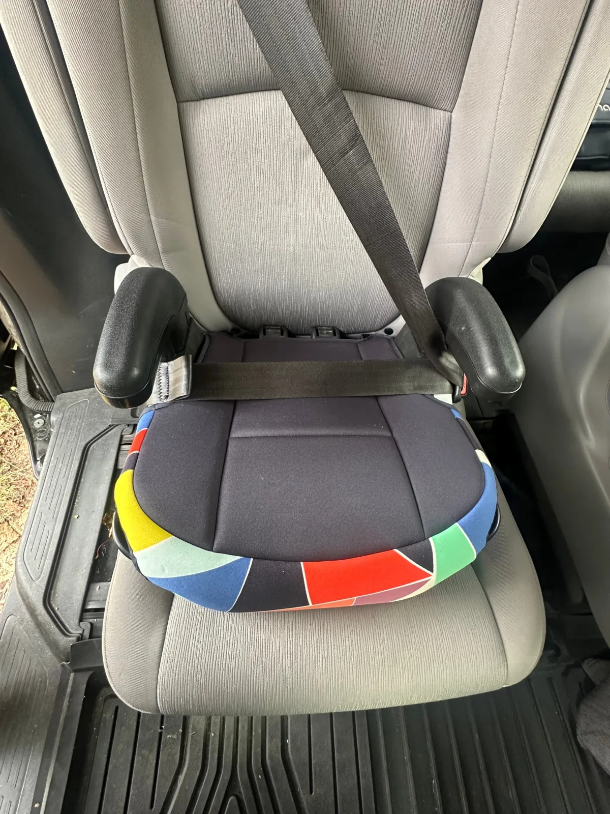 Graco TurboBooster 2.0 in backless booster mode on a vehicle seat