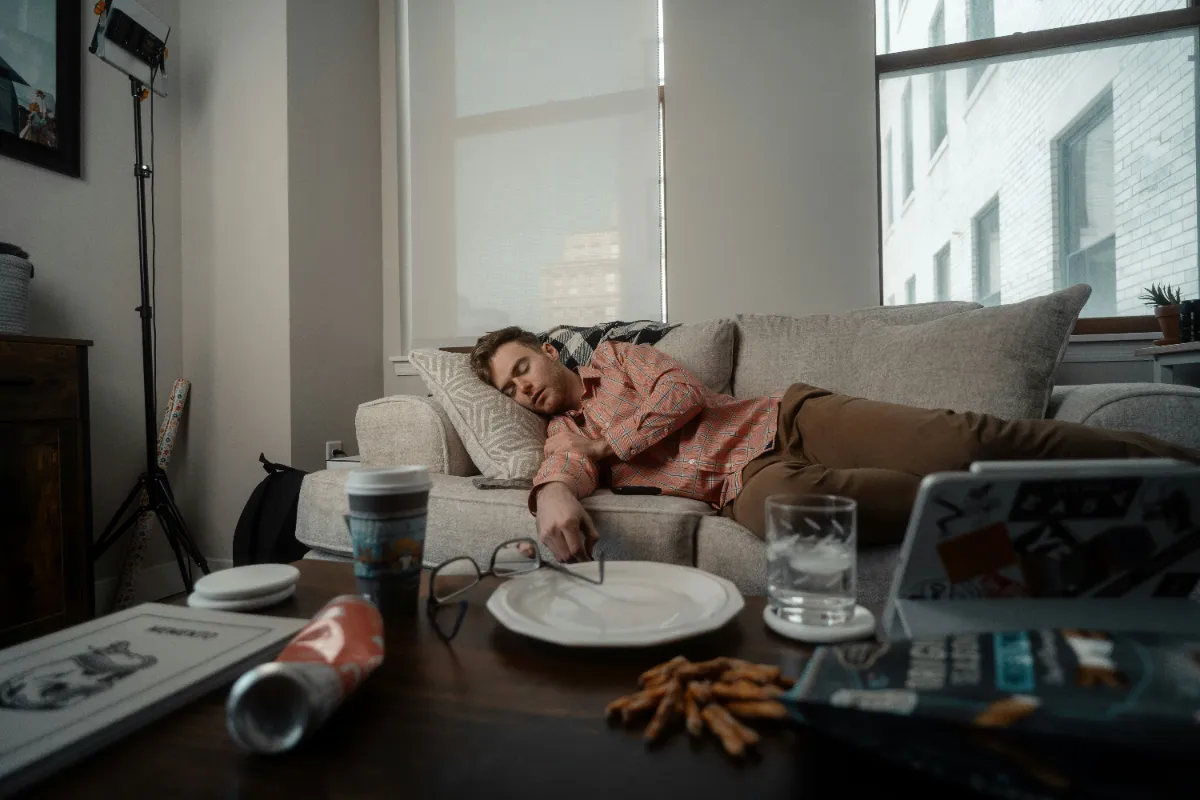 sleepy after eating