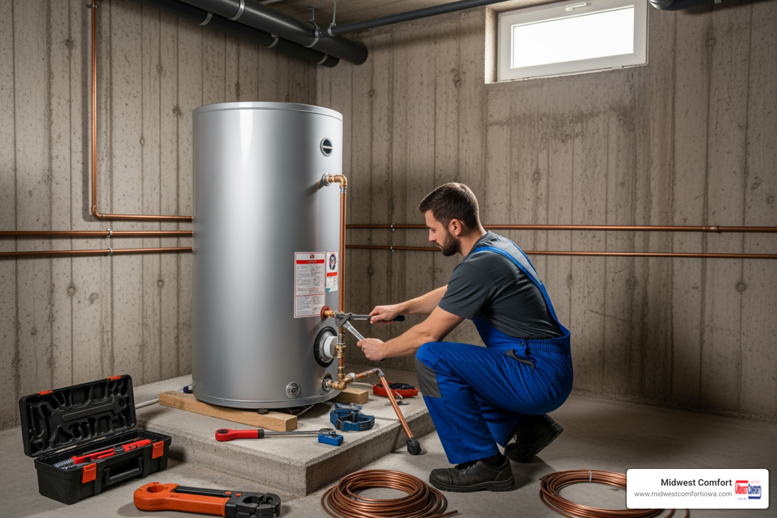 infographic explaining key benefits of a new water heater - water heater installation company in des moines, ia infographic explaining key benefits of a new water heater - water heater installation company in des moines, ia