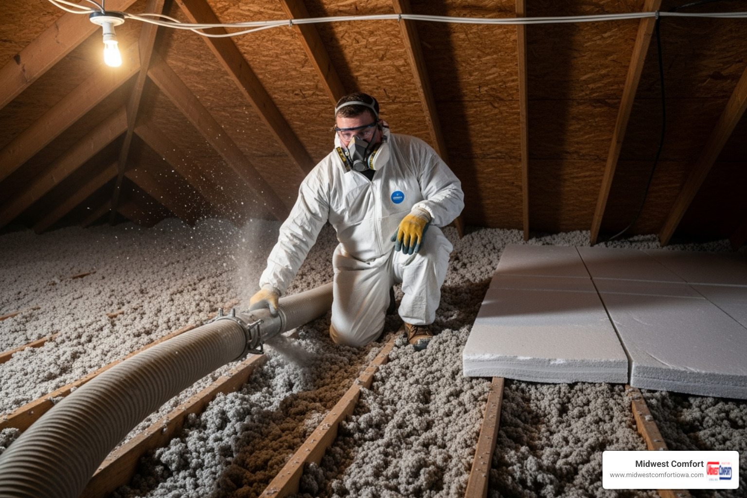 professional attic insulation installation - energy efficiency upgrade des moines professional attic insulation installation - energy efficiency upgrade des moines
