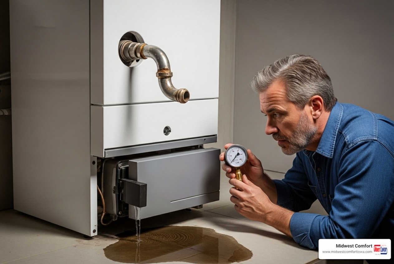 Infographic showing key warning signs of boiler trouble including unusual noises like banging or whistling, lack of heat or hot water, visible water leaks, rising energy bills, and the importance of annual professional maintenance by NATE-certified technicians - best boiler repair in waukee, ia Infographic showing key warning signs of boiler trouble including unusual noises like banging or whistling, lack of heat or hot water, visible water leaks, rising energy bills, and the importance of annual professional maintenance by NATE-certified technicians - best boiler repair in waukee, ia
