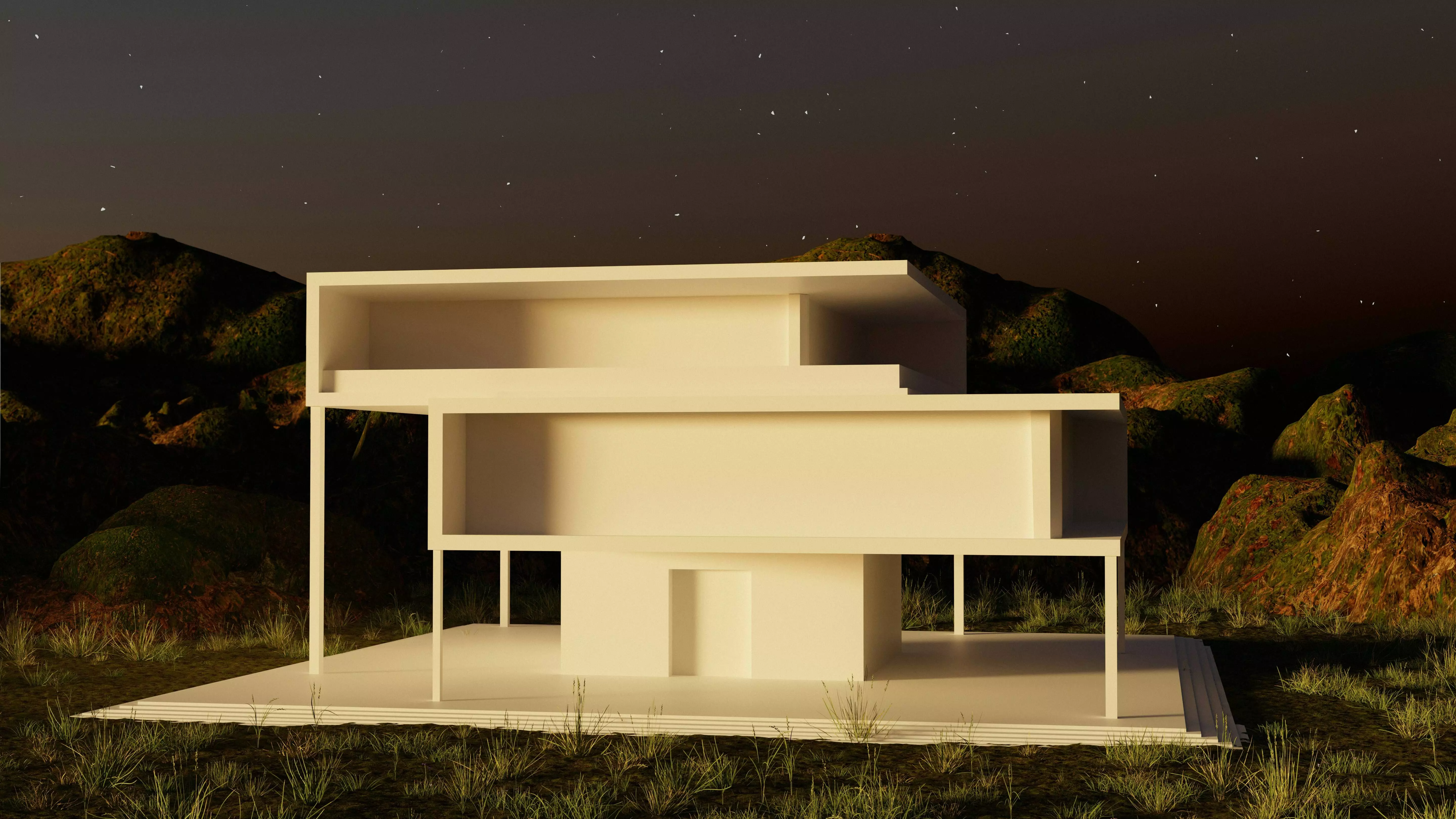 maquette maison architecte