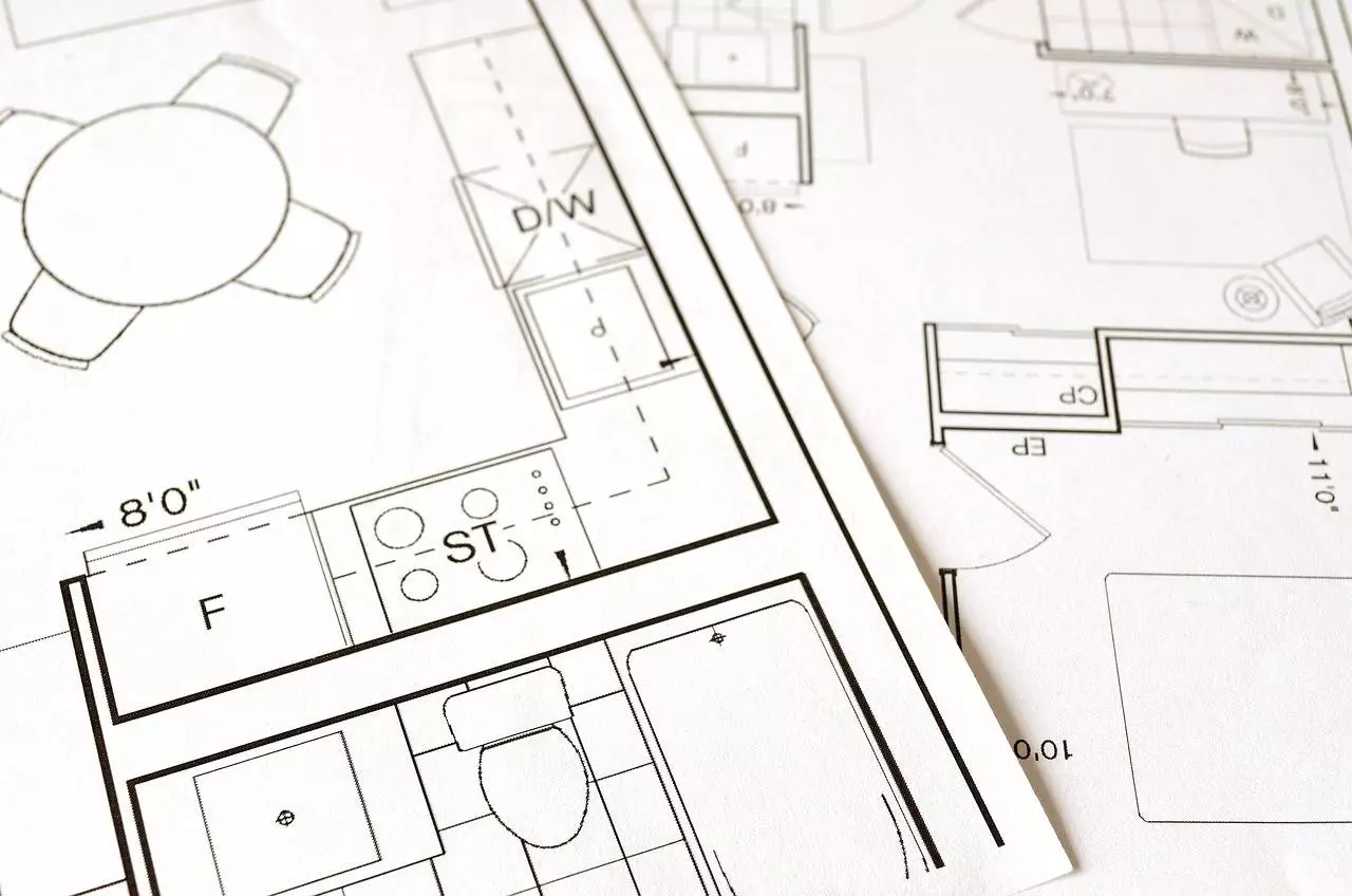 plan de maison architecte