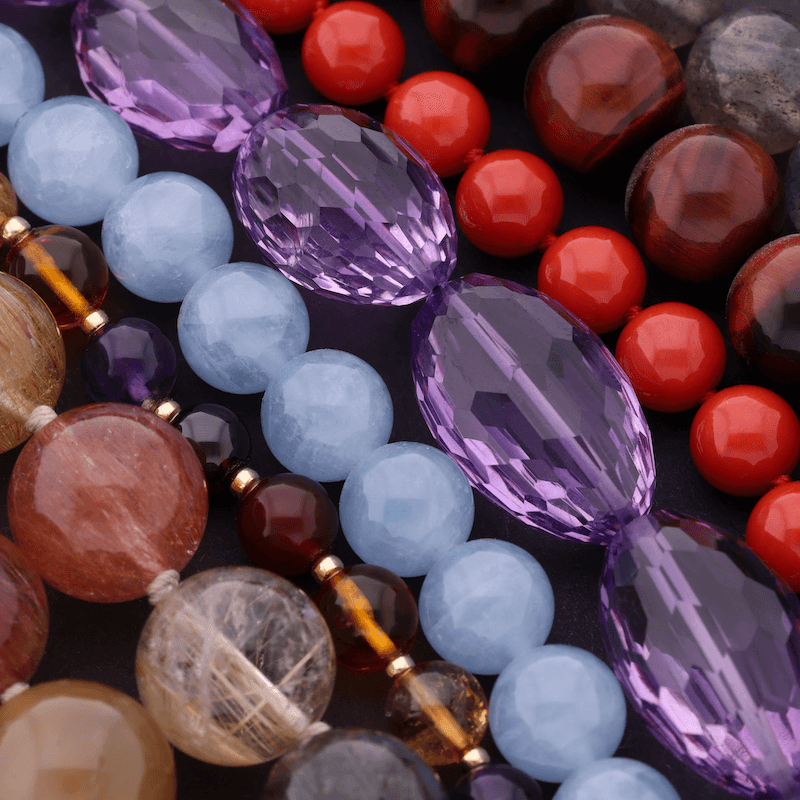 Stone Beads by Cellini Jewellers Cambridge