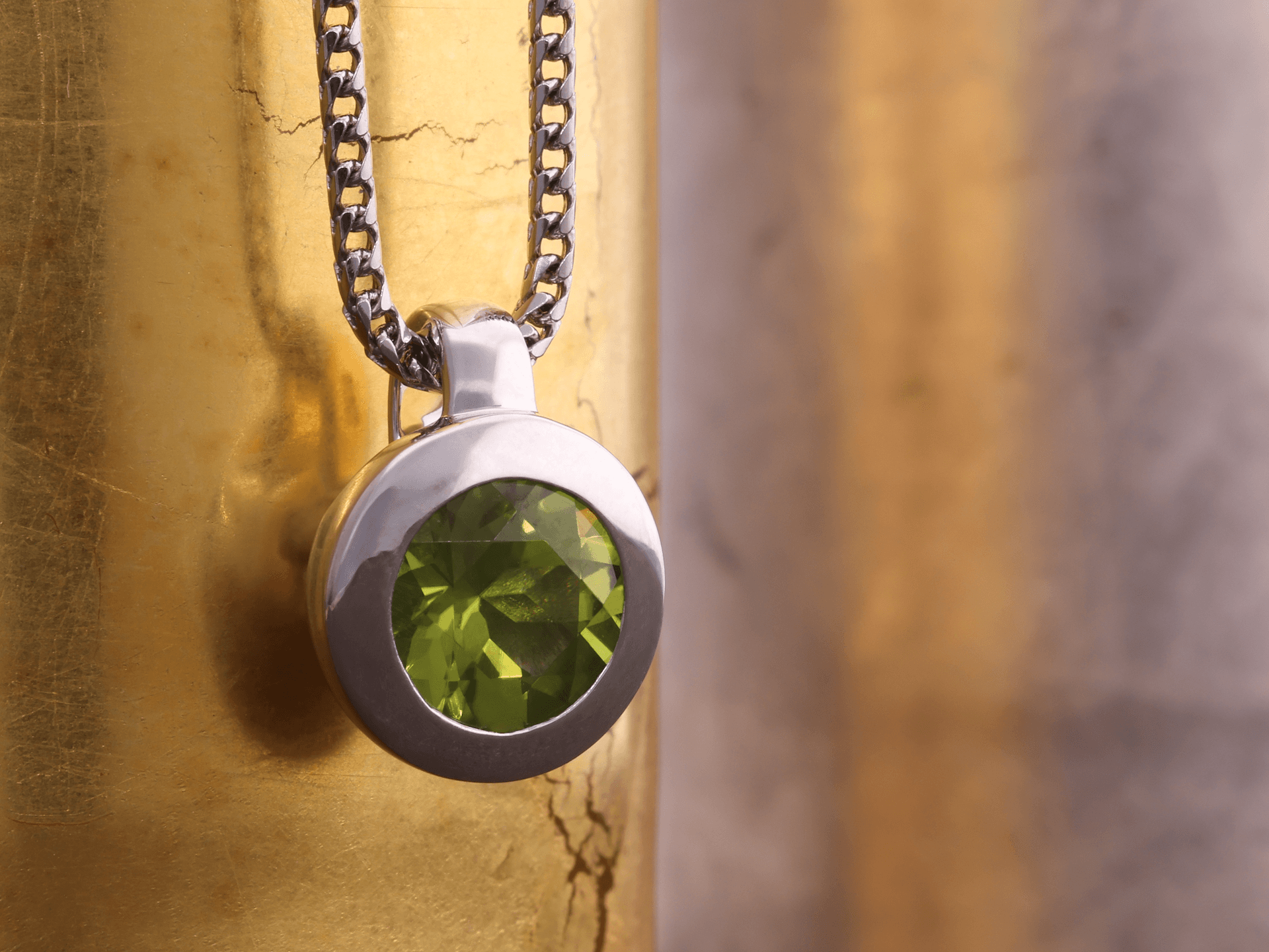 Peridot Gemstone by Cellini