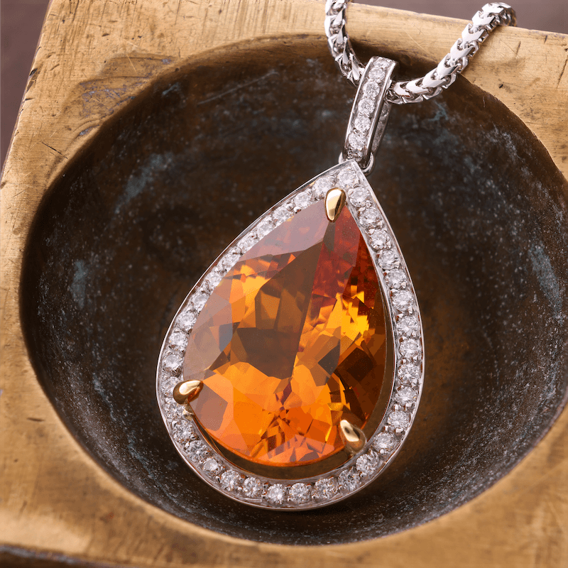 Citrine Gemstone by Cellini