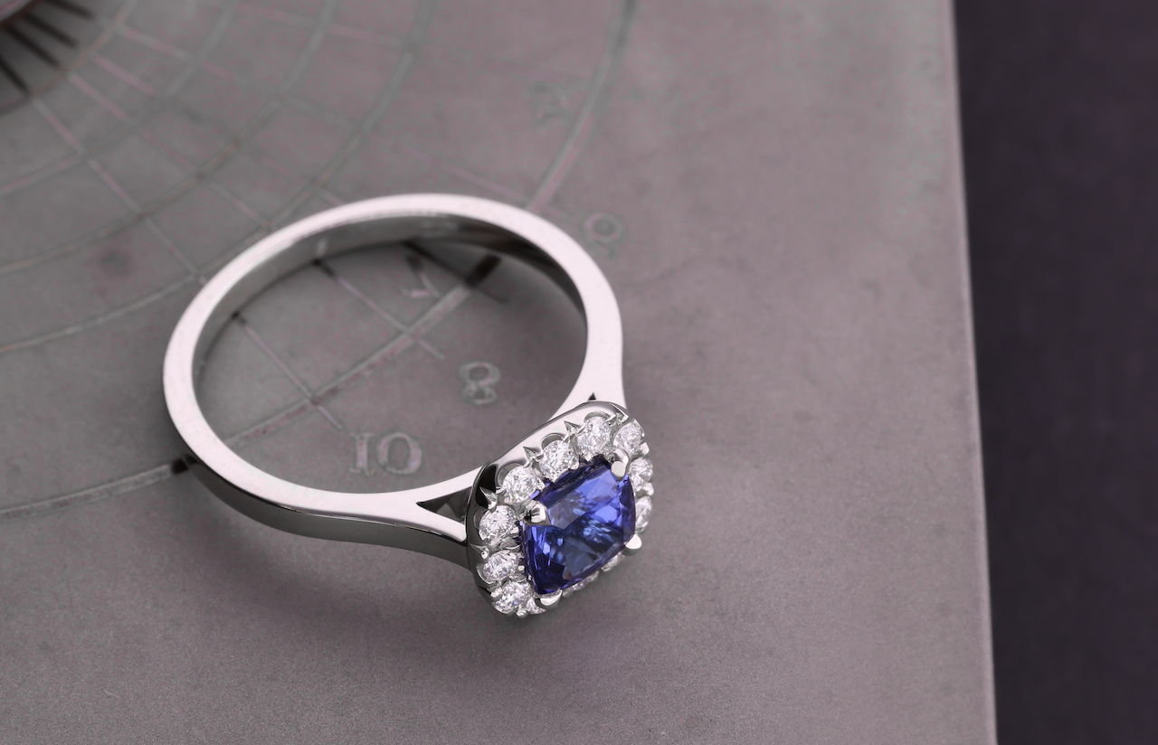 Tanzanite by Cellini Jewellers Cambridge