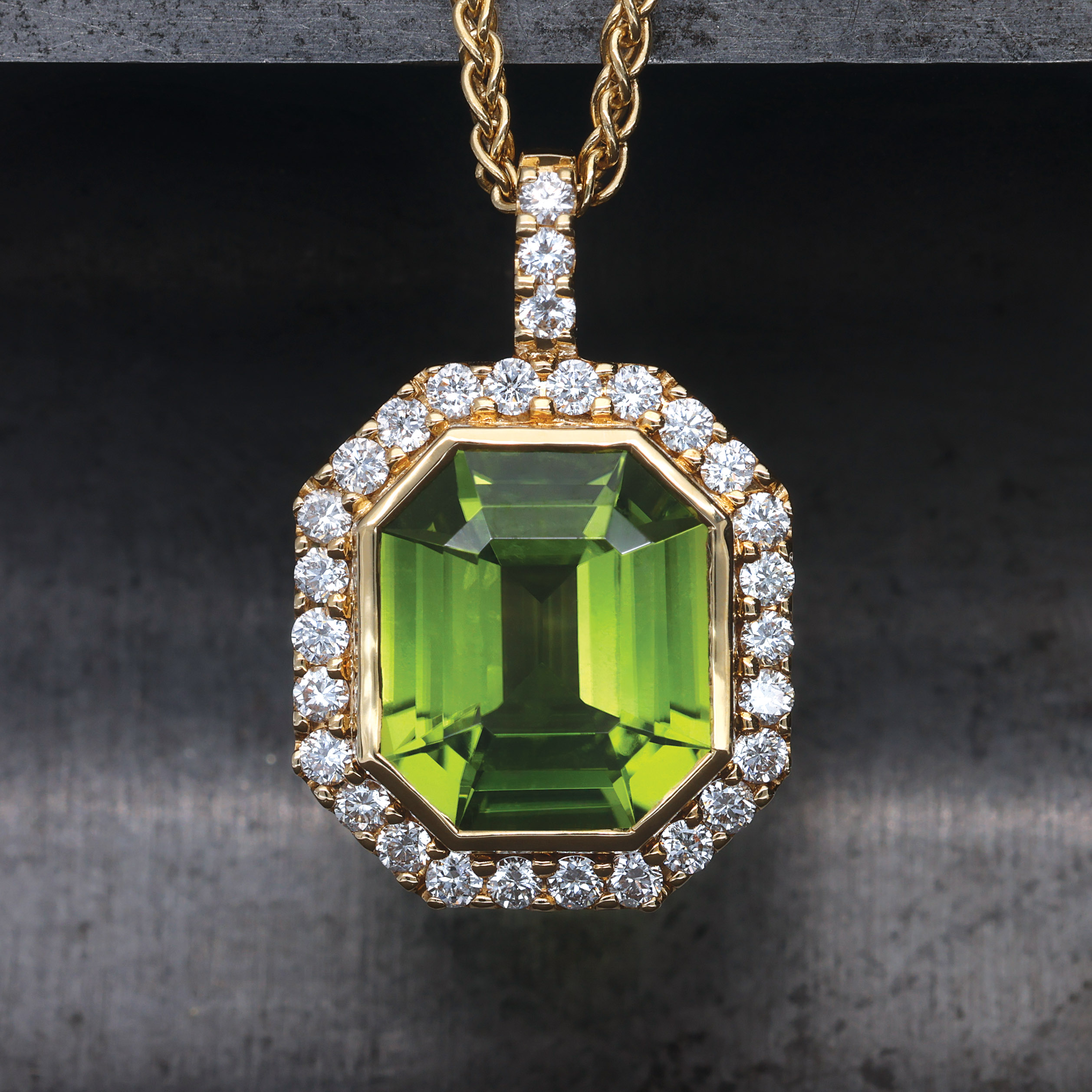 Peridot Gemstone by Cellini Jewellers Cambridge