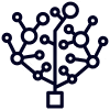 Decision tree icon