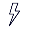 Lightning bolt icon