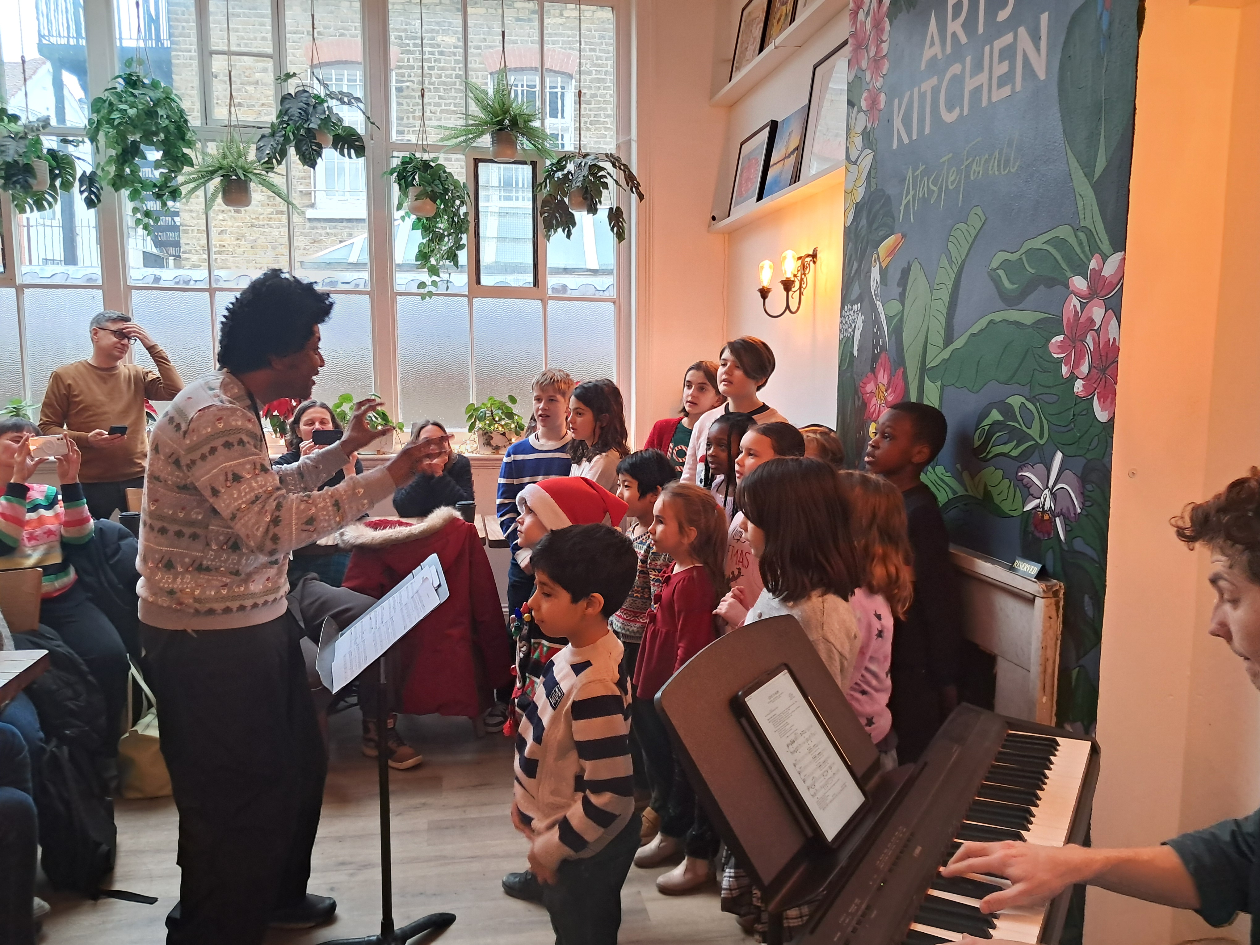 Students rehearsing at Blackheath Conservatoire