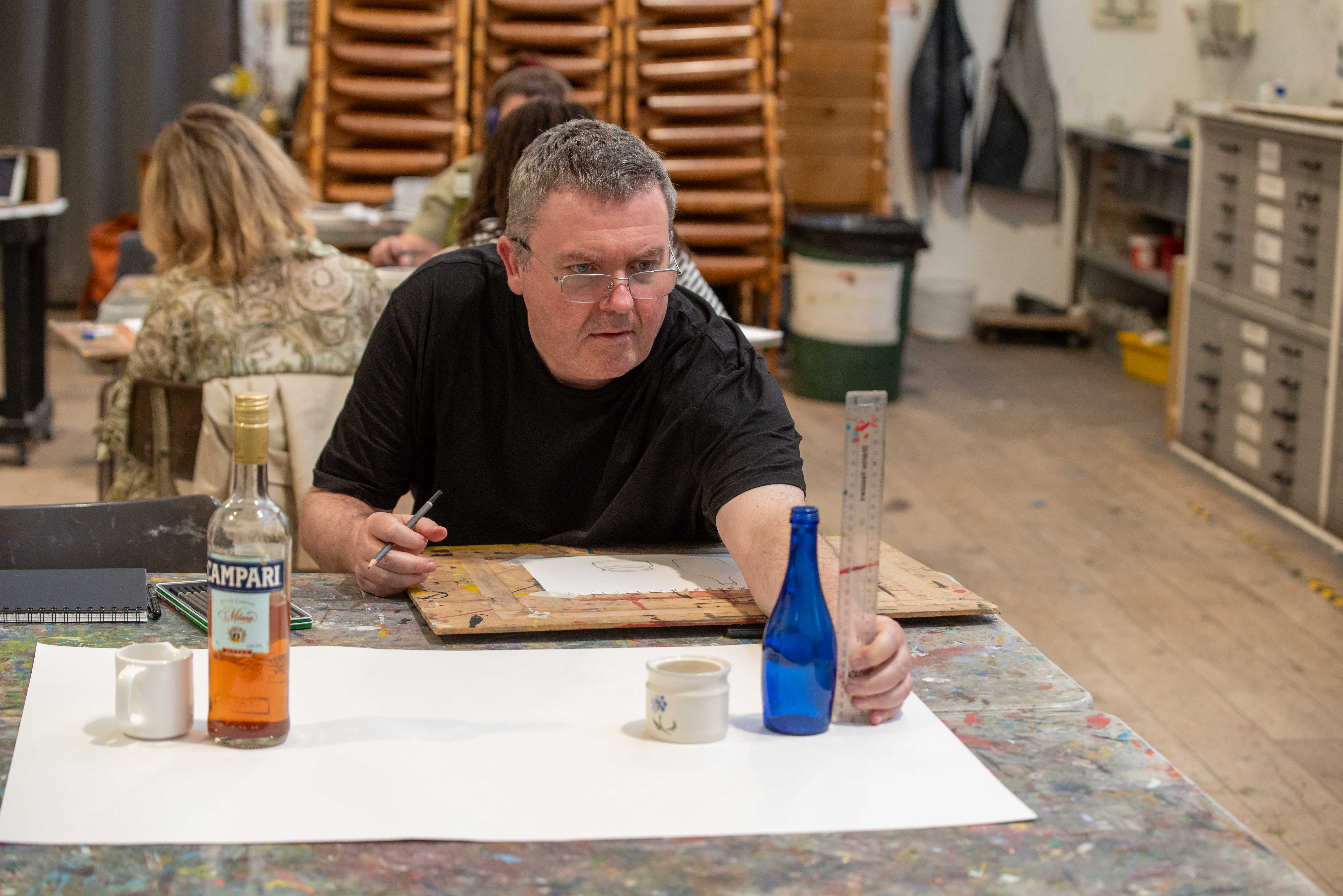 Mixed Media Flower Painting: Oils, Watercolour & Pastel Techniques