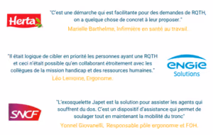 Exosquelette et aides au financement - Témoignages entreprises