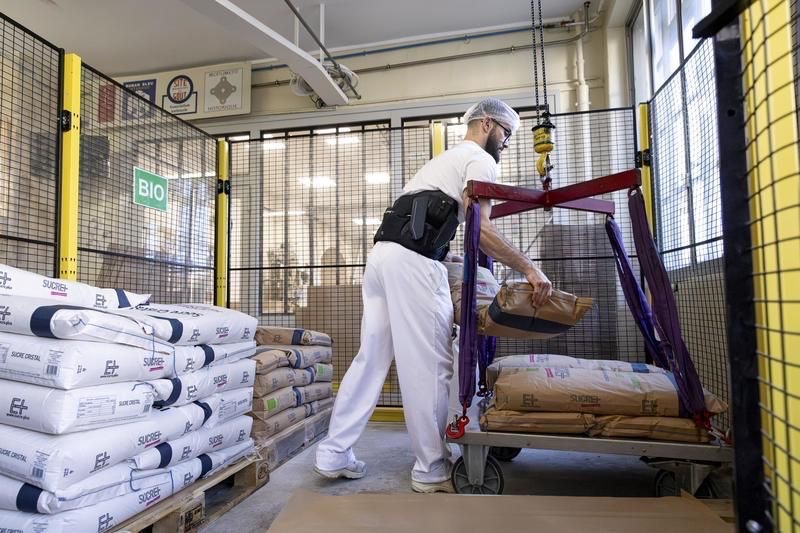exosquelette pour la pénibilité au travail en confiserie