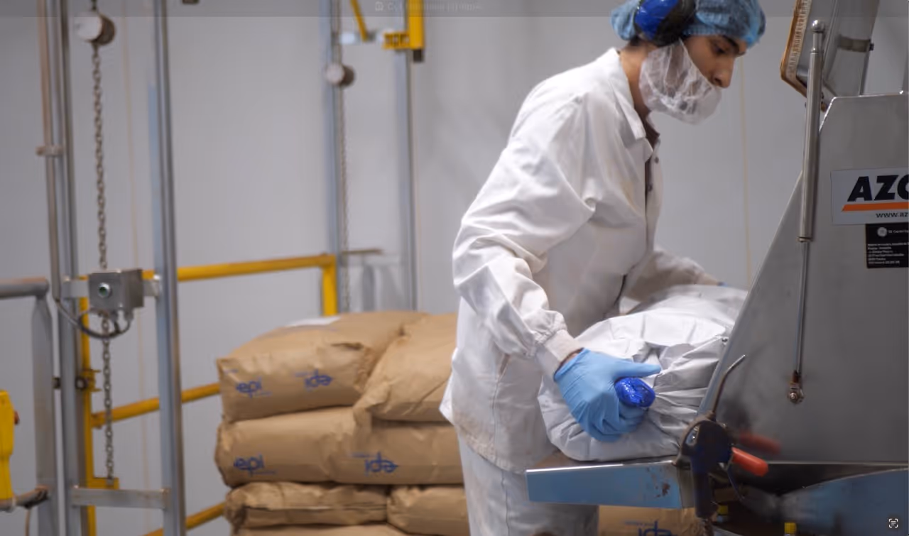 exosquelette pour la pénibilité au travail du métier de mélangeur