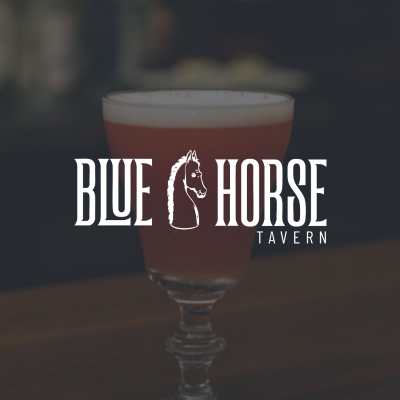 Cocktail available at Blue Horse Tavern linking to the Blue Horse homepage