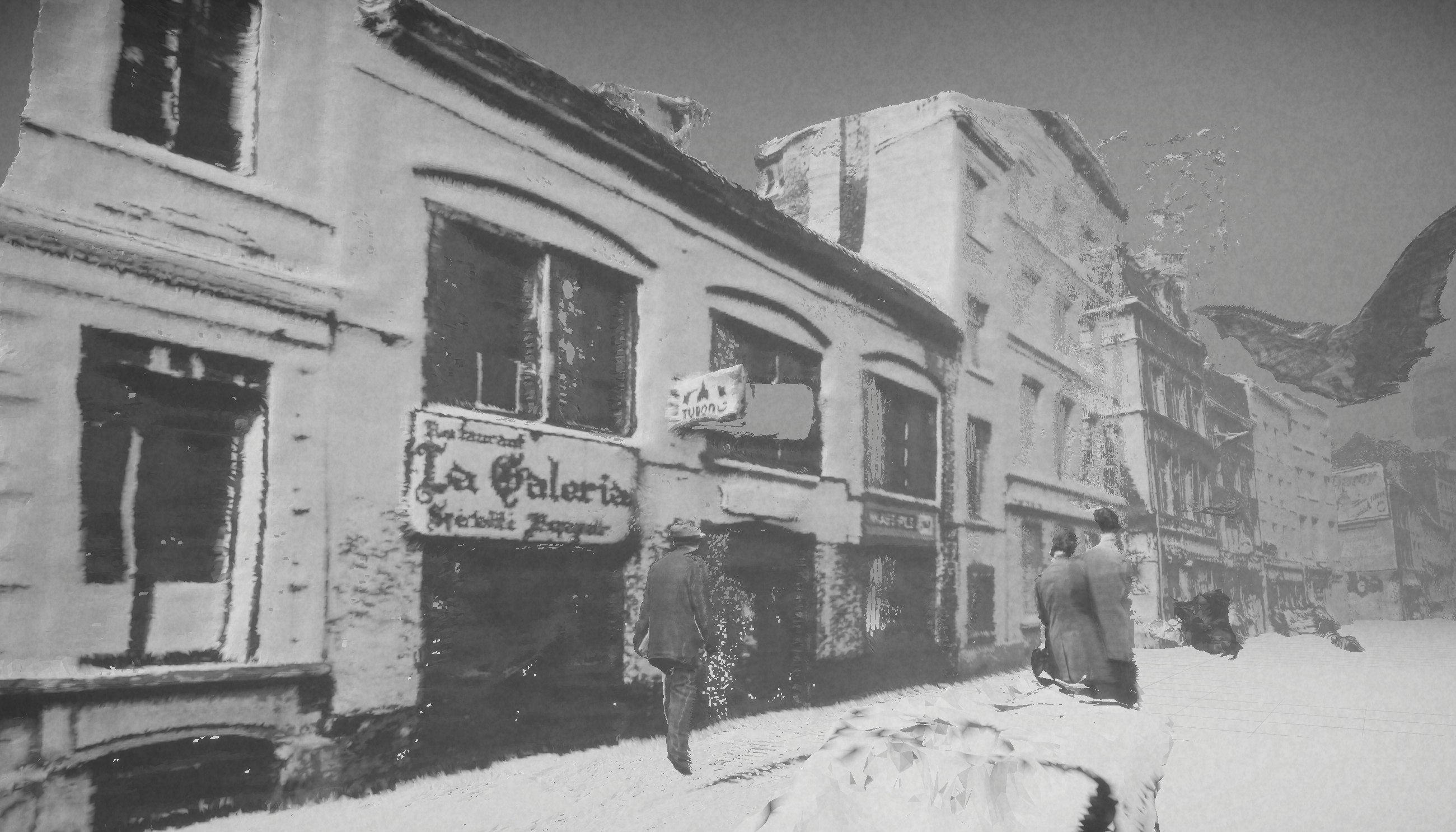 a demo scene of Ghostly Places