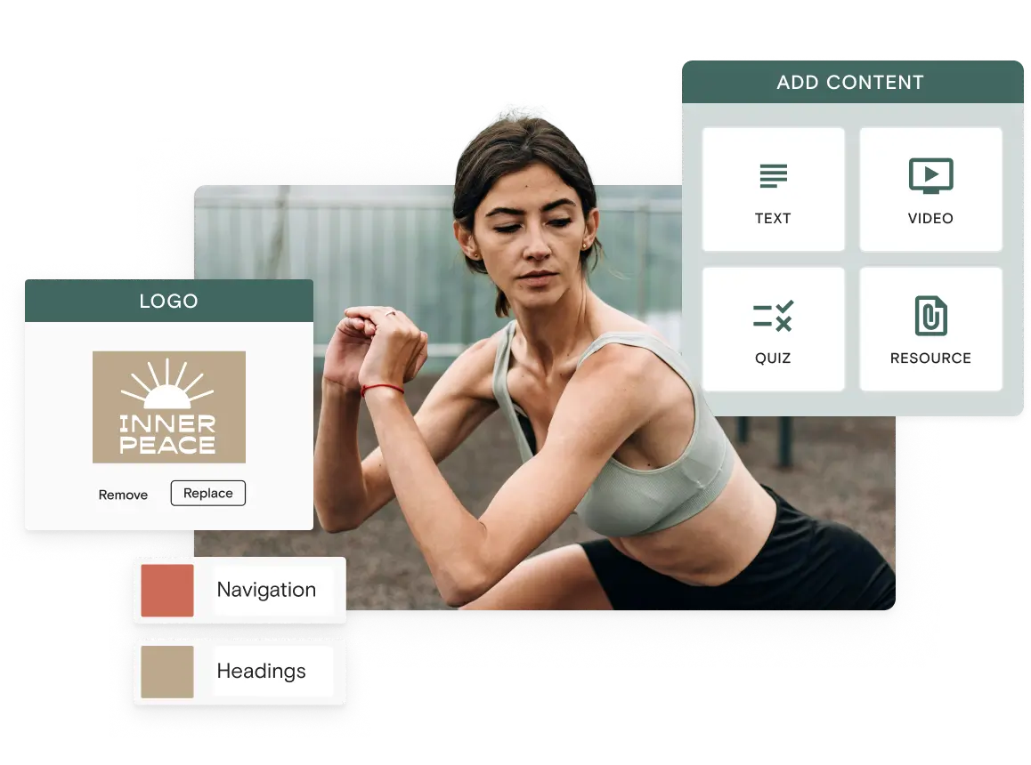 Customize your Teachable school to match your brand