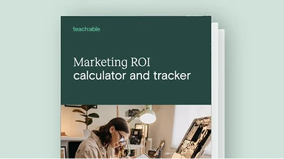 Marketing ROI calculator