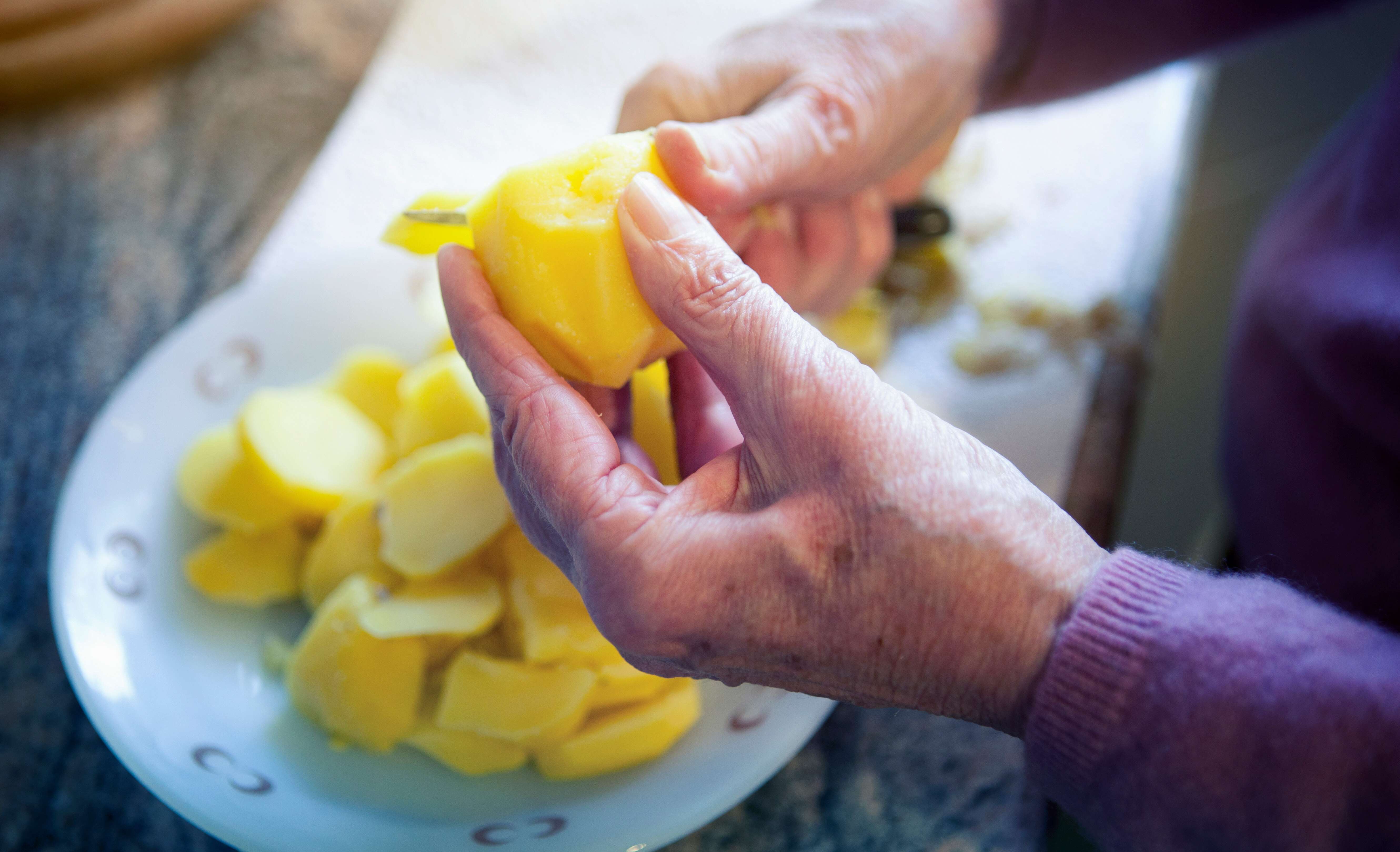 woman cooking stock image