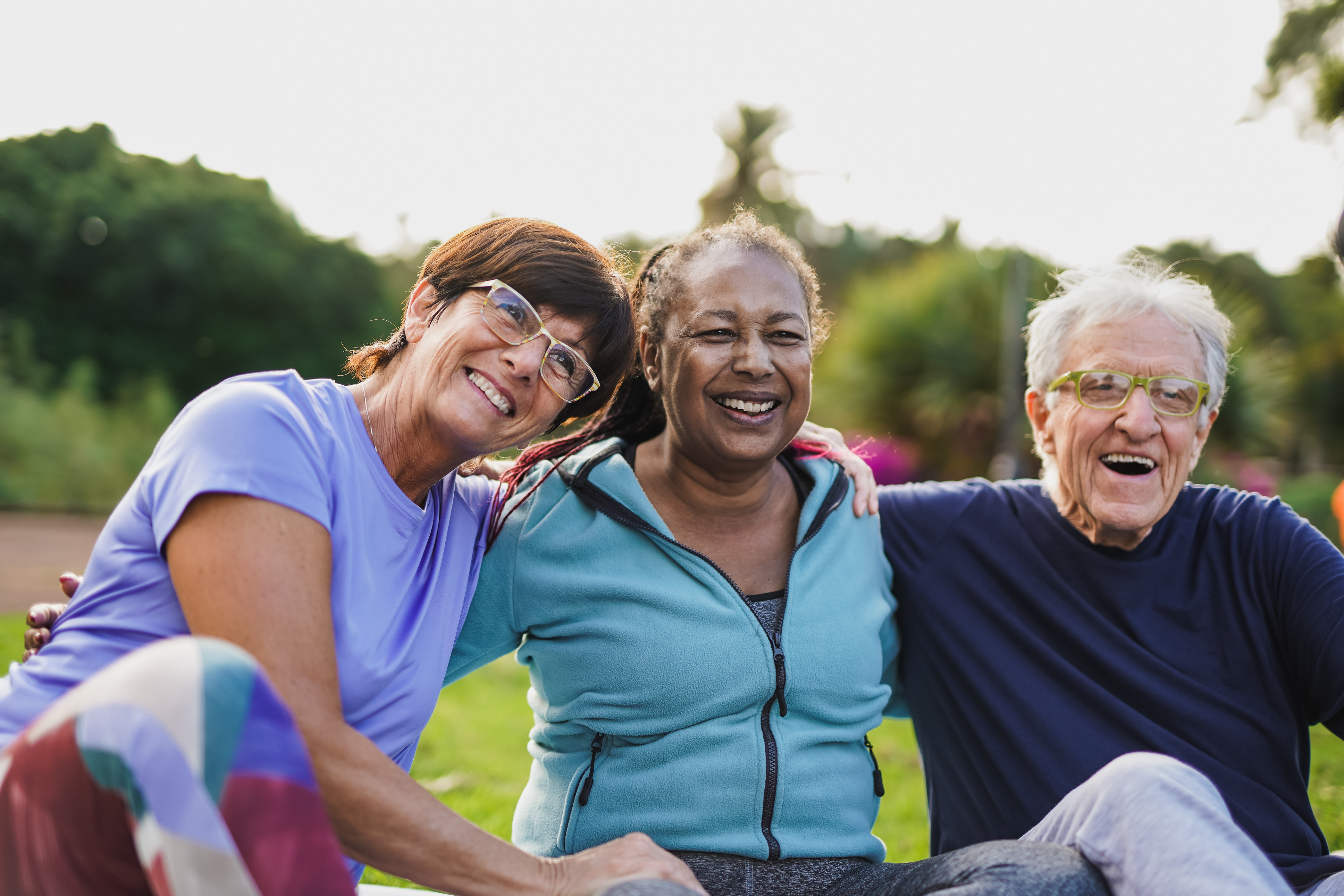 group of friends stock image