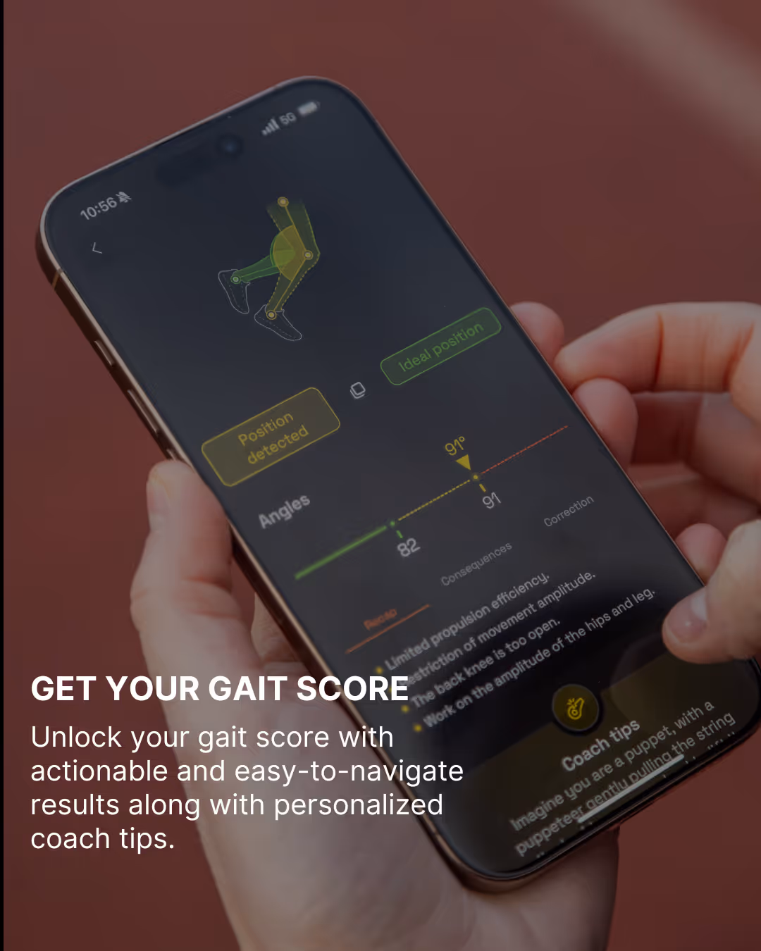 Step 4: Get your Gait Score
