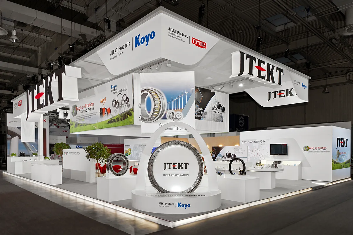 Foto eines von Horn Messebau konzipierten und gebauten Messestands.