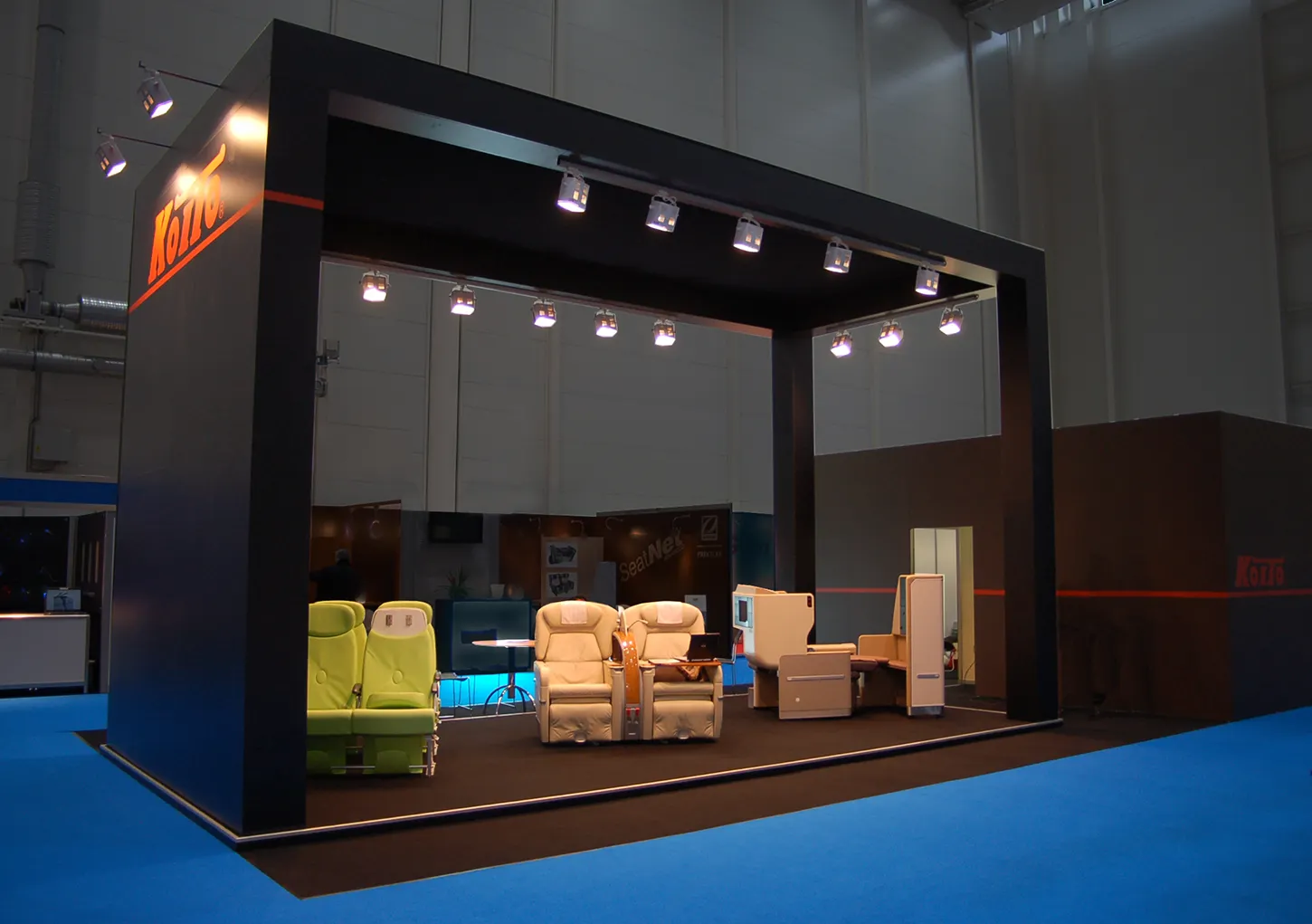 Foto eines von Horn Messebau konzipierten und gebauten Messestands.