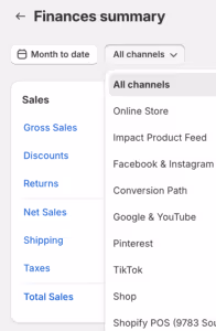 Shopify accounting automation integration