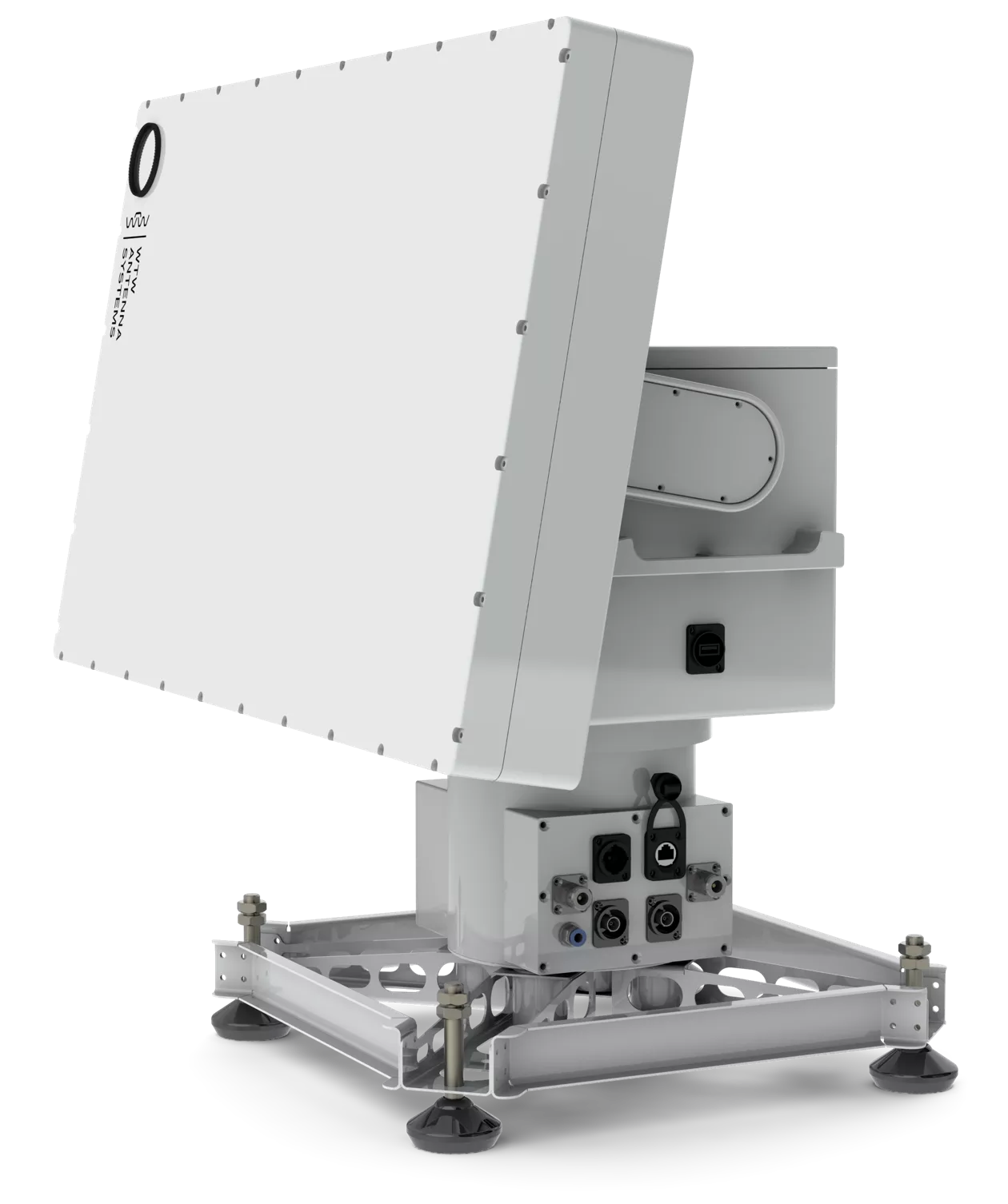 Antenna featuring WTW-LSC-20 Dual and Tri-band Autotracking Antenna