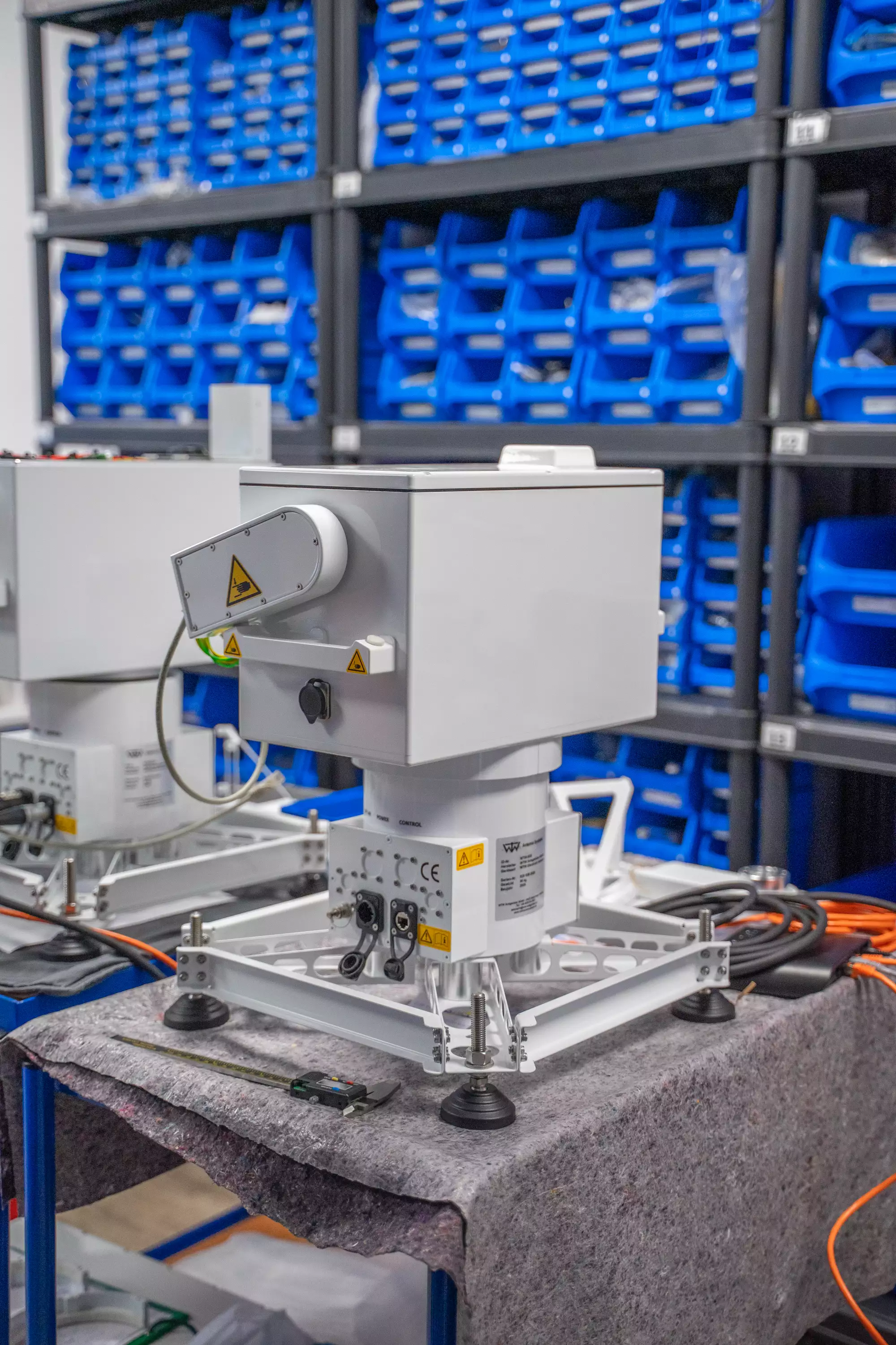 WTW-20 Pedestal in WTW workshop