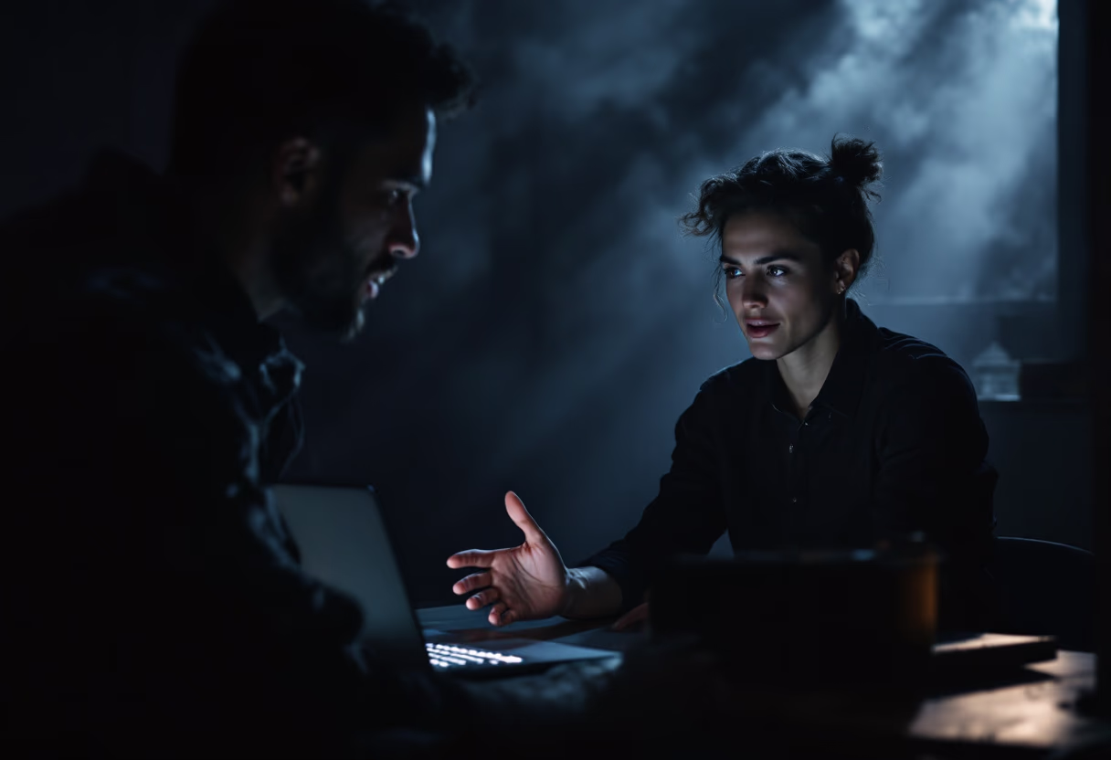 image of founders with a shared moment (for a edtech)