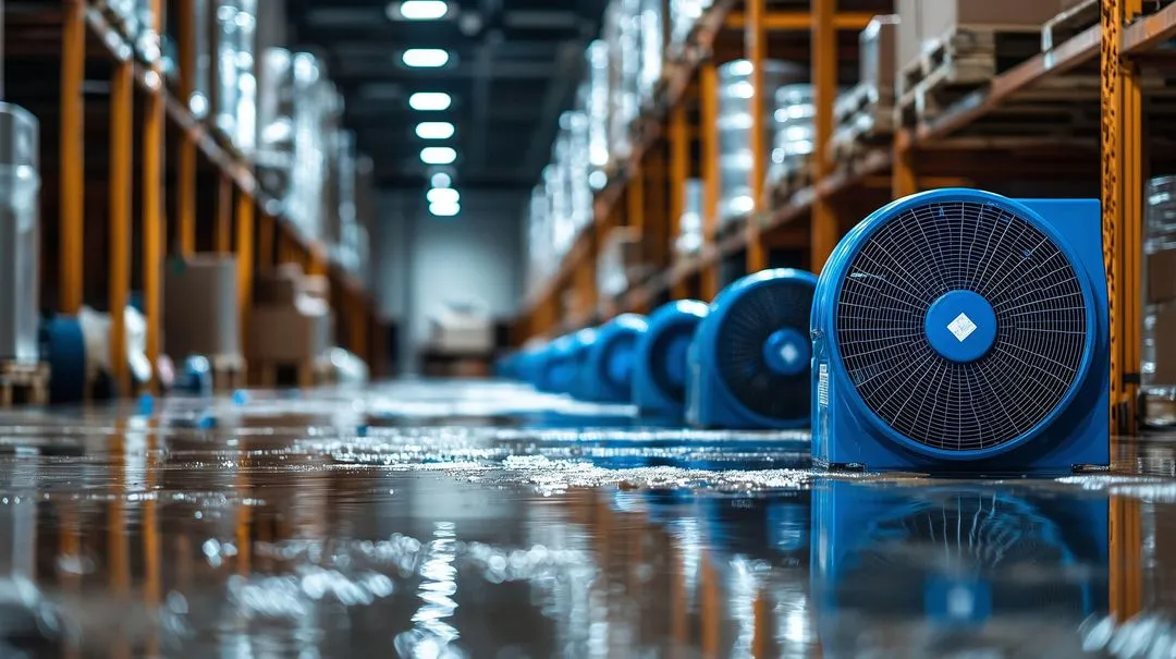 commercial water damage restoration