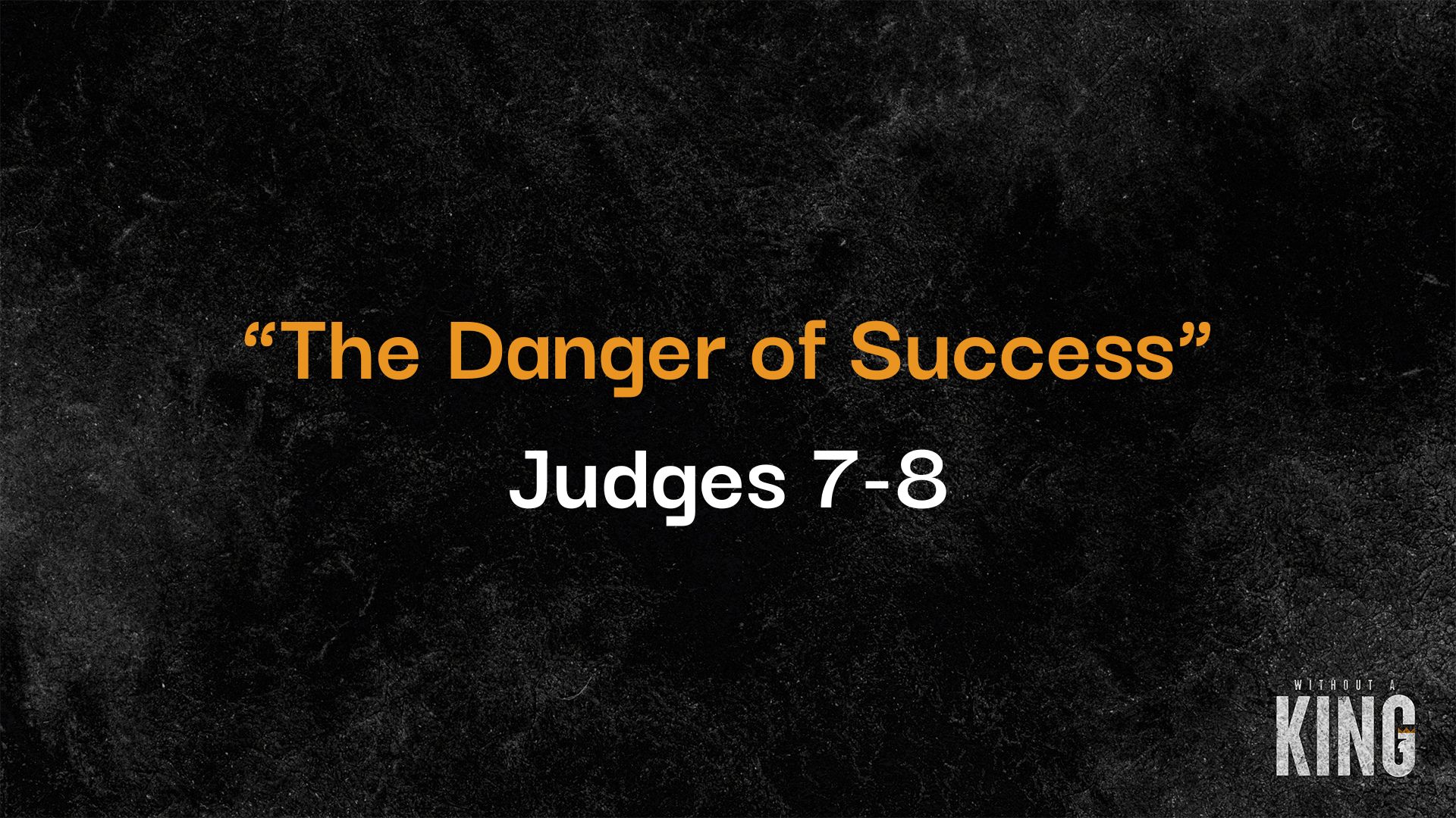 "The Danger of Success"