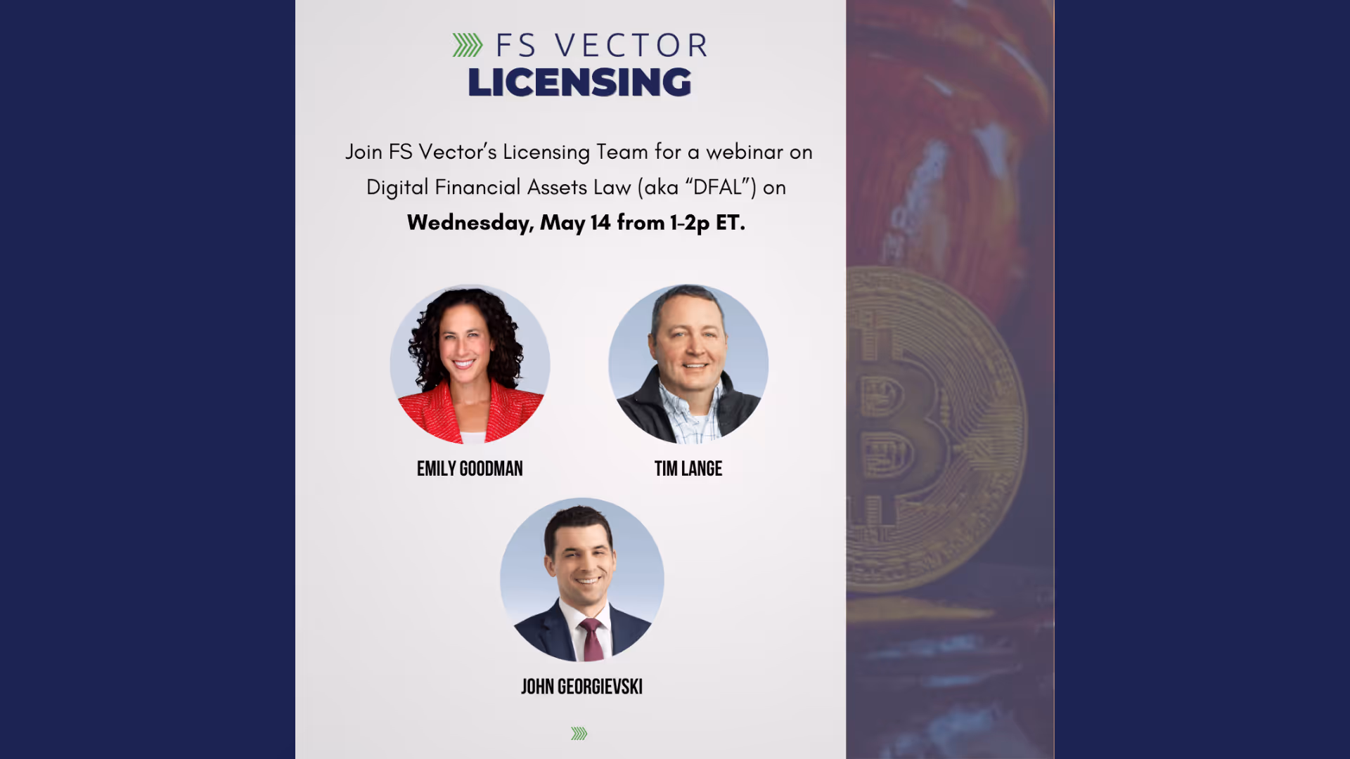 Licensing Lunch & Learn: Digital Financial Assets Law ('DFAL')