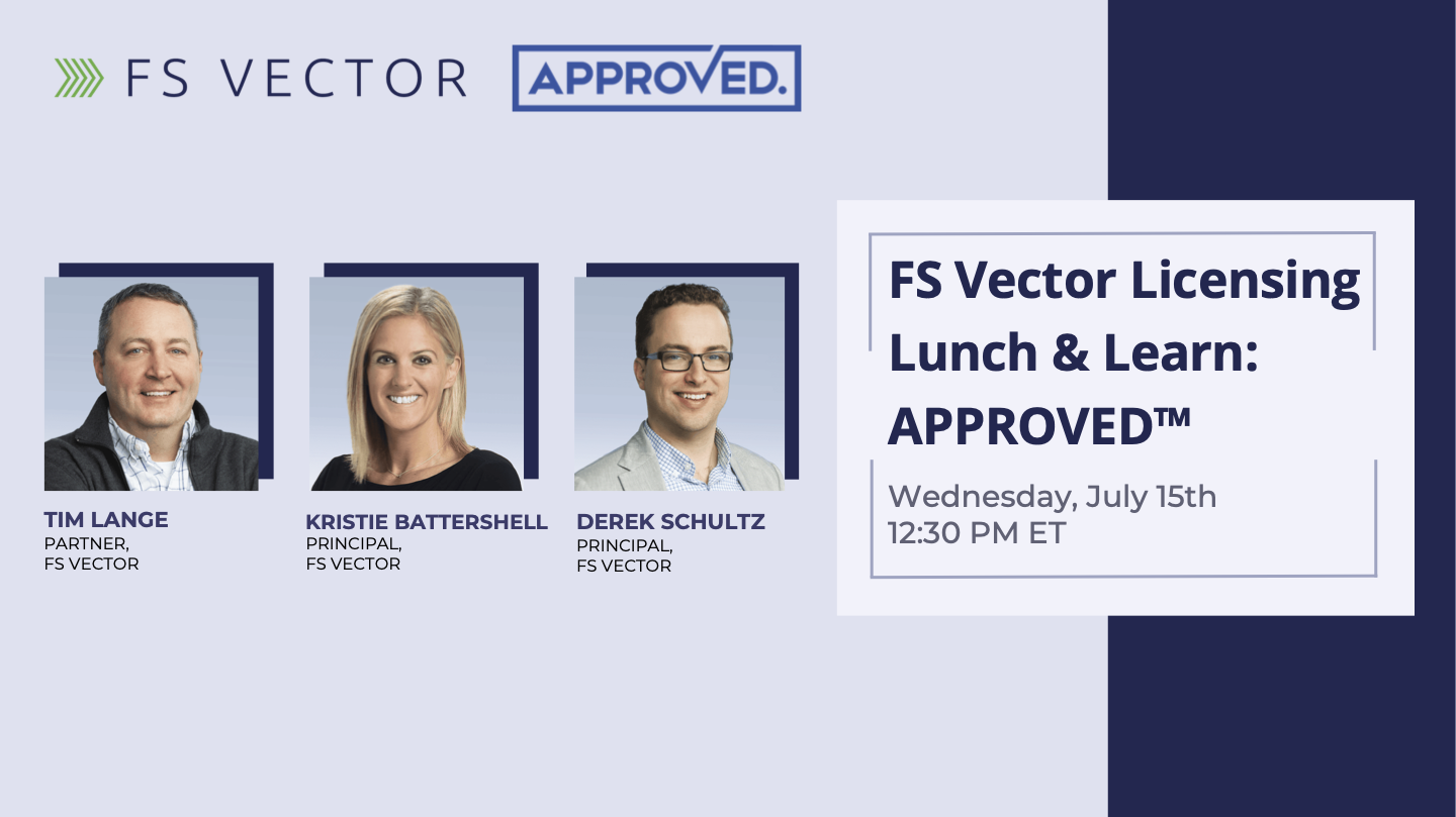 Licensing Lunch & Learn: APPROVED