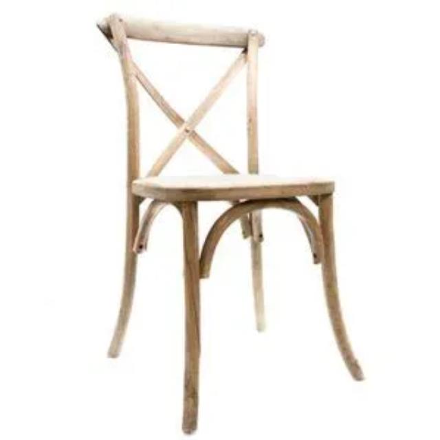 Crossback Natural Chair