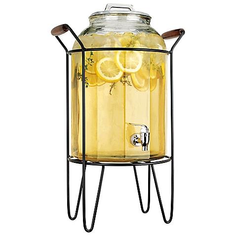 Glass Dispenser With Stand 3 Gal