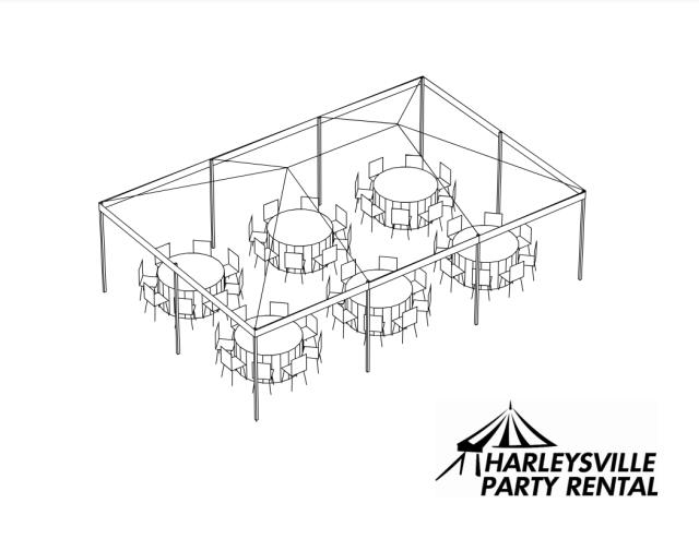 Package - RD, 20x30 Frame Tent