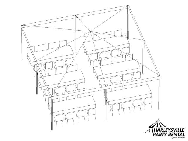 Package - Bq, 20x20 Frame Tent