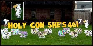 Yard Signs - Cows