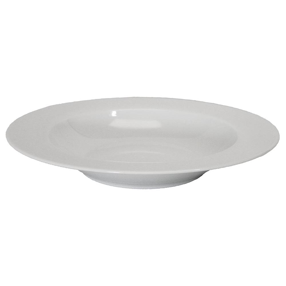 Classic White Rim Soup & Pasta Bowl – 8.25