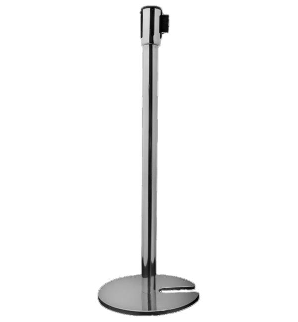Stanchion - Professional Black Retractable Belt (Stackable)