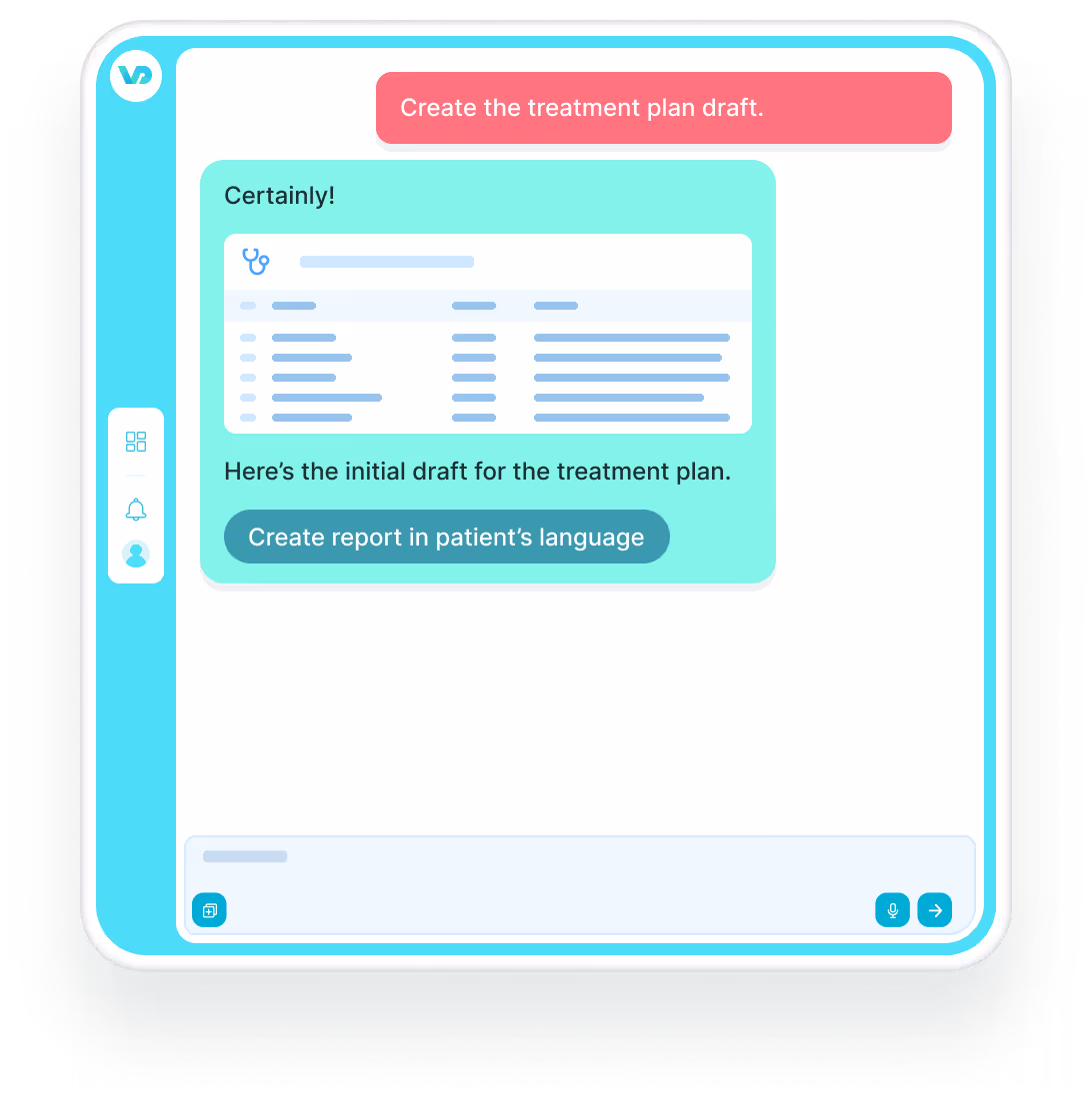 Velodoc App "Draft Reports" screenshot