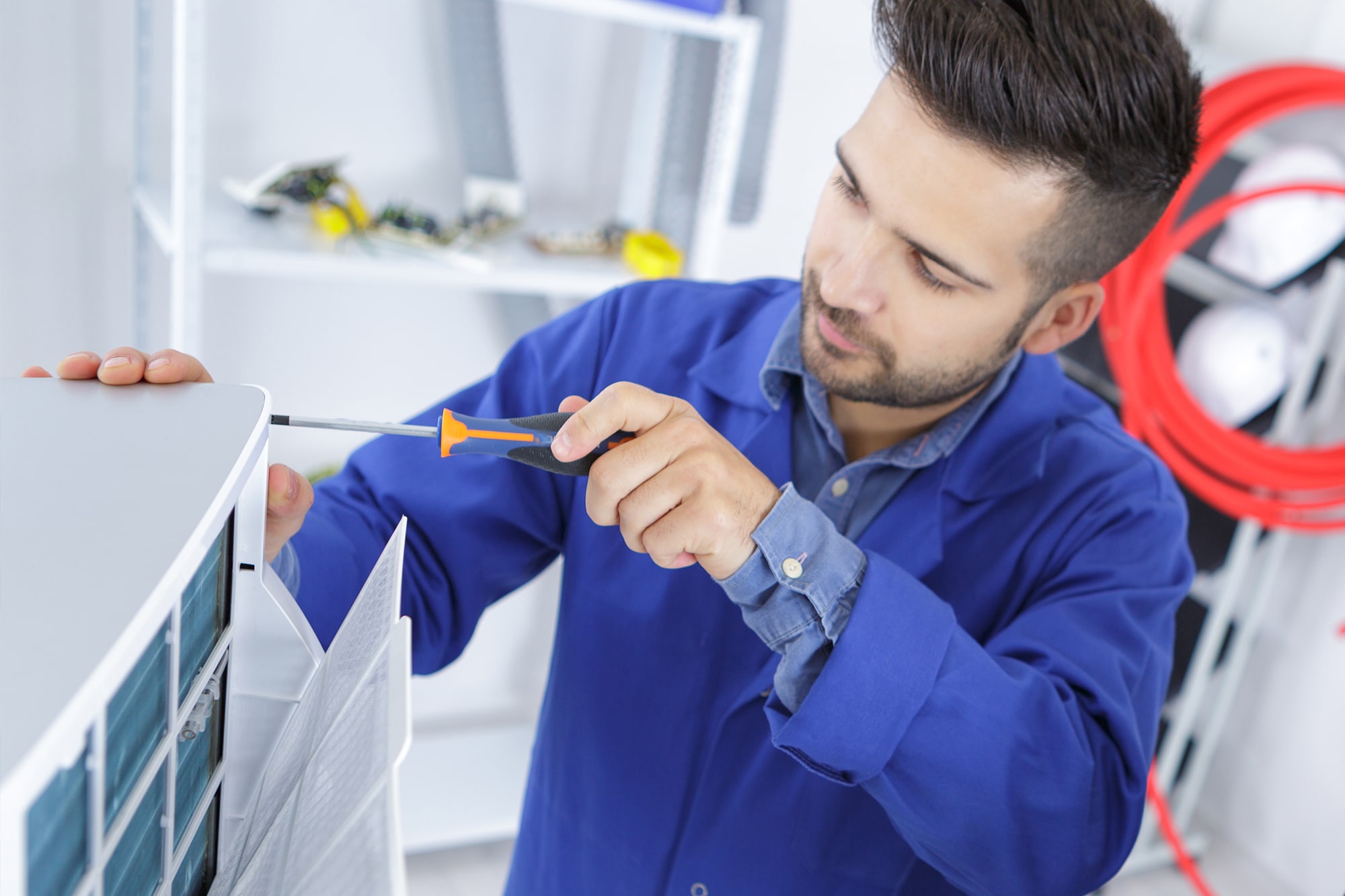 HVAC install service image